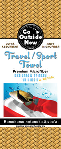 Humuhumu-nukunuku-a-pua'a Microfiber Travel / Sport Towel